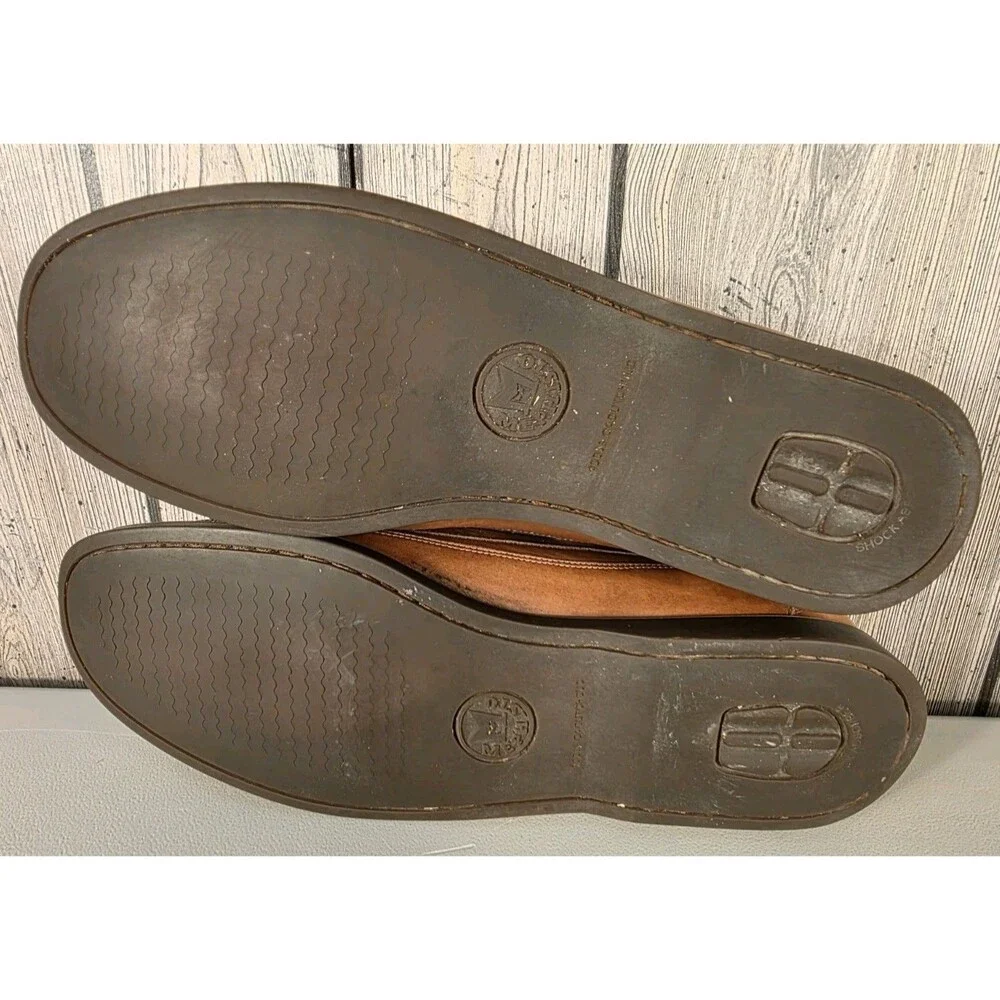 Mephisto Spinnaker Air-Relax Boat Shoes Mens 13 Brown Leather Casual Comfort